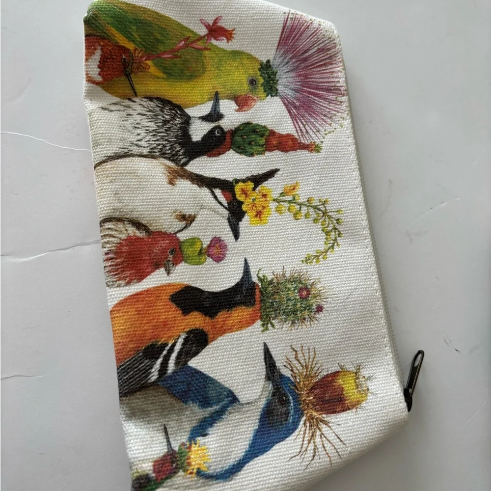 Two Printed Canvas Pouches *NEW*